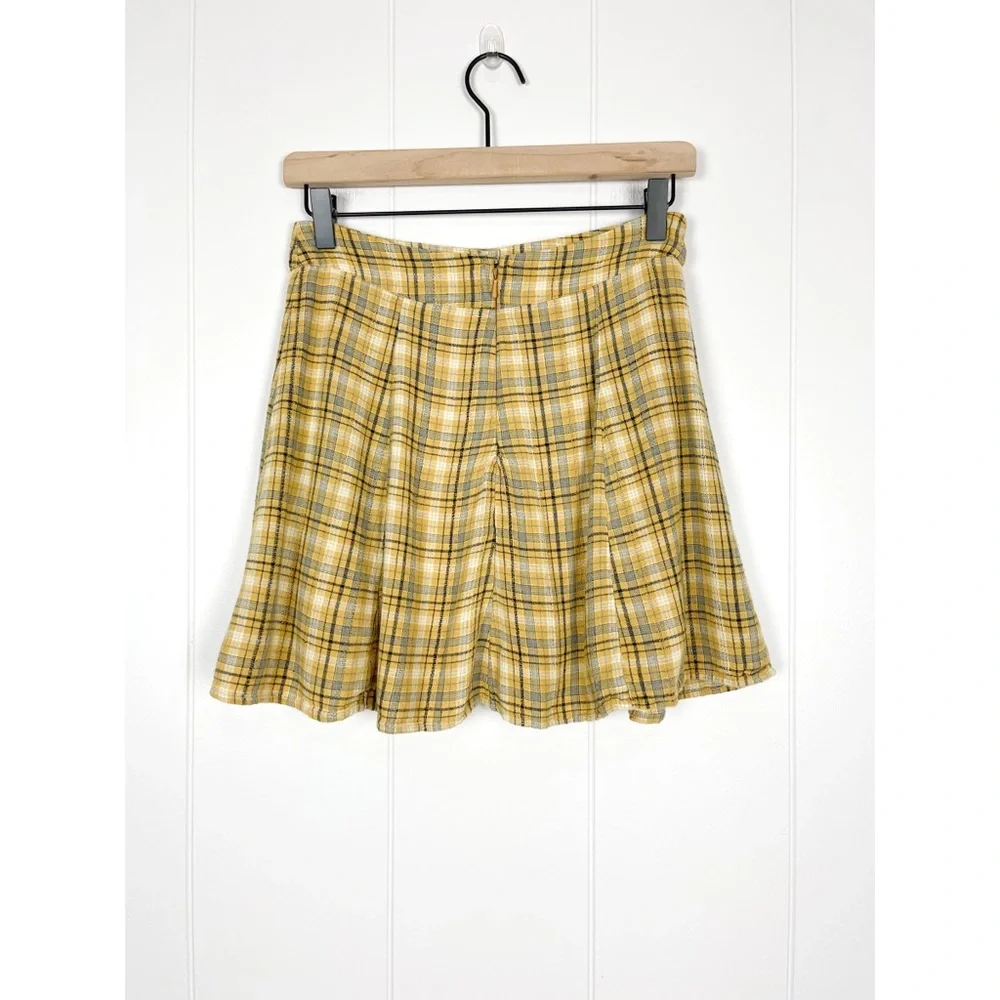 AEO | High-Waisted Plaid Mini Skirt